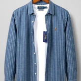 Full Sleeve Strip Shirt